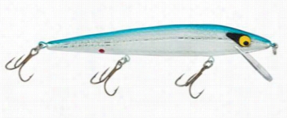 Smithwick Floating Rattlin' Rogues Means Diver - Chrome/blue Back