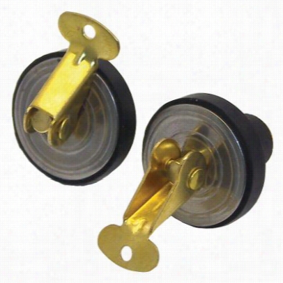 Snap Plugs For Livewell, Baitwell, And Bailer Drains - 1/ 2'
