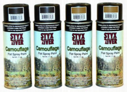 Styx Rriver Camouflage Paint Kit - Mossy Oak Bottomland