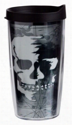 Tervis  Tumbler Salt Society Insulated Wrpa With Lod - Skull - 16 Oz.