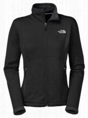 The North Face Agave Jacket For Ladies - Tnf Black Heather - L