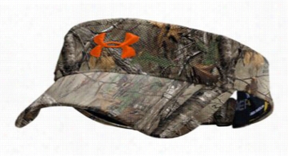 Under Armour Approach Adjustable  Visor For Men - Realtree Xtra/dynamite