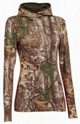 Under Armour Coldgear Infrared Scent Control Evo Hoody For Ladies - Realtree Xtra  L