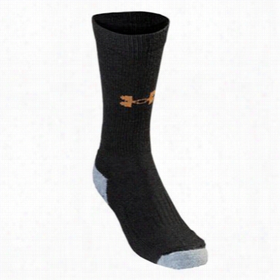 Under Armour Coldgear Outdoor Lite Boot Socks For Men - Black - Xl