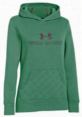 Under Armour Established Hoodie For Ladies - Persian Feverish -s 