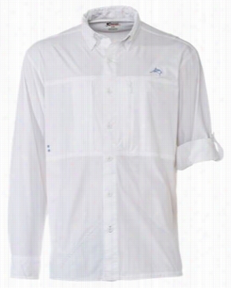 Earth Wide Sportssman  Sednoa Bay Strettch Twill Shirt For Men - White - L