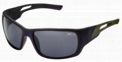 Xps By Fisherman Eyewear Hazzard Polarized Sunglasses - Matte Blck//gray