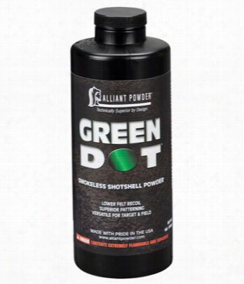 Alliant Plwder Green Dot Smokeless Shotshell Powder