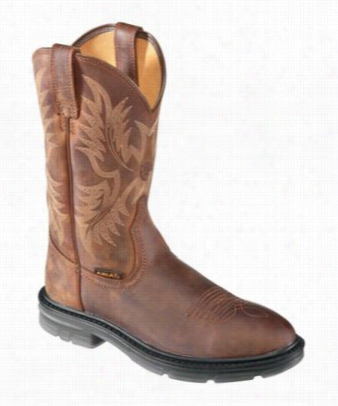 Ariat Maverick Ii Pull-on Westen Boost For Men - Alamo Brown - 10 M