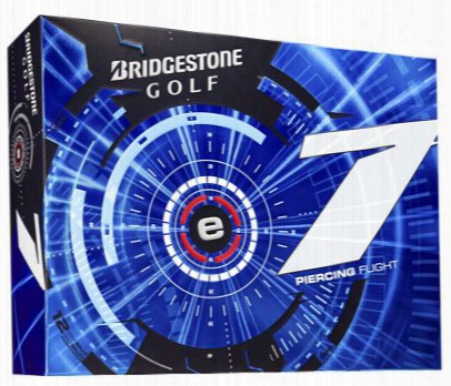 Bridgestone Golf E7 Penetrating Flight Golf Balls - 12-pack