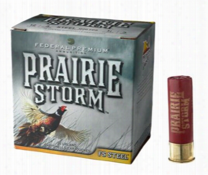 Federal Premium Prairie Storm Fs Steel With Flitecontrol Wd Upland Shotshells - 20 Gauge - #3 Sho - 3