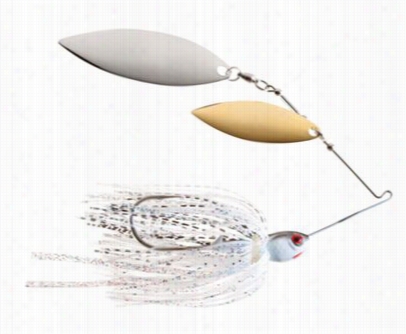 Hart Tackle Spinnerbait With Double Willow Blades - 1/2 Oz. - Shad