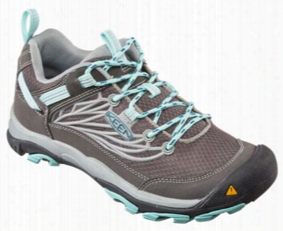 Keen Saltzman Hiking Shoes Fo Ladies - Raven/eggshell Blue - 10m