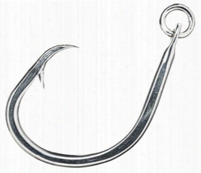 Offshore Agler Stainkess Armor Ringed Circlle Tuna Hook - 14/0