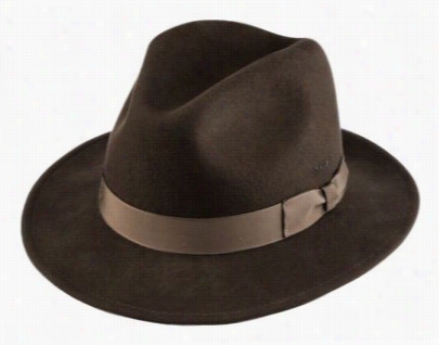Orvis Packable Felt Hat - Brown - L