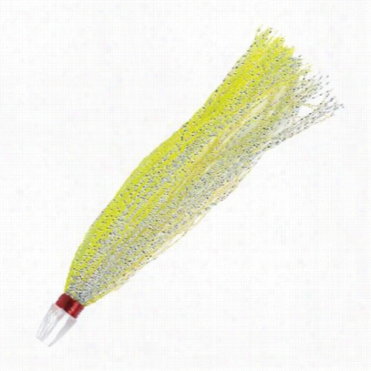 P-line Tinsel Inserts - Green/chartreuse/silvre Crystal Flash