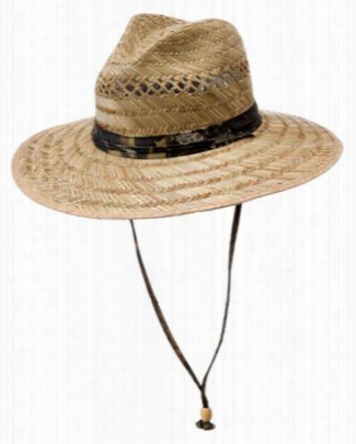 Redhead Lifeguard Rush Straw Big Shore Hat During Men - Mlssy Oak - L