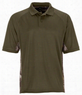 Redhead Realtree Xtra Colorblock Apx Polo For Men - Sshort Sleeve - Oljve Apx - 2xl