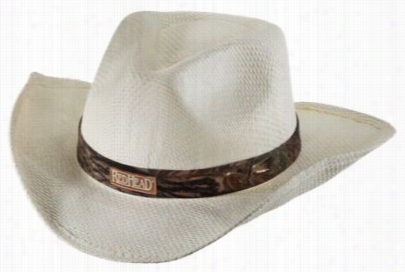 Redhead Straw Hat With Realtree Extra Camo Band