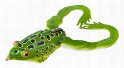 Savage Gear 3d Hollow Body Action Leg Frrog - 2-1/4' - Greeen Leopard Glossy