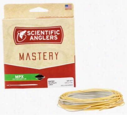 Scientific Anglers Master Mpx Fly Line - Amber/willow - 90' - Line Wweight 8
