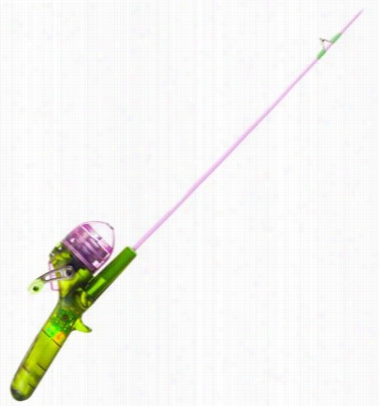 Shakespeare Dizney Fairis Lighted Fishing Rod And Reel Kit For Kids