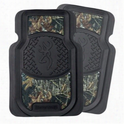 Signature Automotive Rbowning Mossy Oak Break-up 3-d Floor Mat - Set Of 2