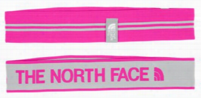 The North Face Sporty Shory Headbnad For Lad Ies - 2-pack  -high Rise Grey/glo Pink