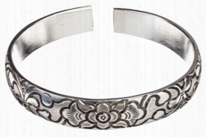 Tiger Mountain Jewelry Flower Scrolll Bracelet