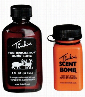 Tink's #69 Doe In Rut Buck Lure Deer Attractant And Bomb