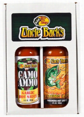 Uncle Buck's 2-pepper Hot Sauce Pack