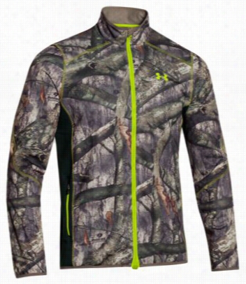 U Nder Armour Ua Coldgear  Infrred  Cent Conteol Armour Lfeece Jacket For Men - Mossy Oak Treestand - L