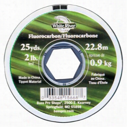 White River Fly Shop Fluorocarbon Tippet - 1 2 Lb