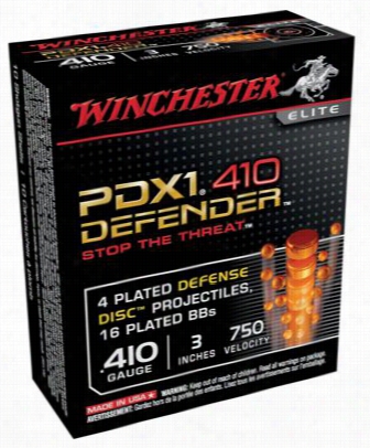 Winch Ester Pdx1 .410 Bucskhot For Personal Defense - Bb Shot - 2.5