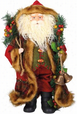 Woodland Santa In A Long Coat