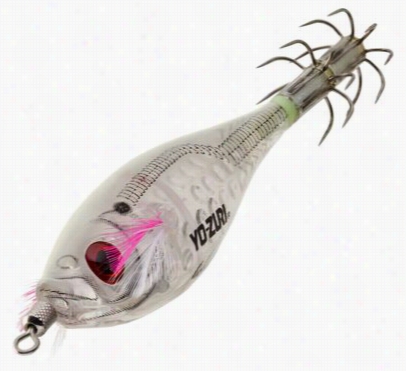 Yo-zuri Ultra Lens Aurora Squid Jig - 3-1/2' - Luminous Green