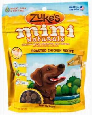 Zuke's Mini Naturals Dog Treats - Roasted Chicekn