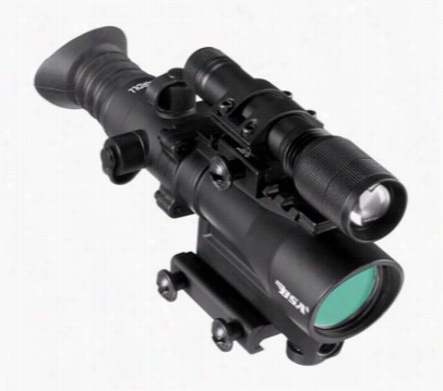 Bsa Tactical Iilluminated Red Dot Sight With Laser And Light