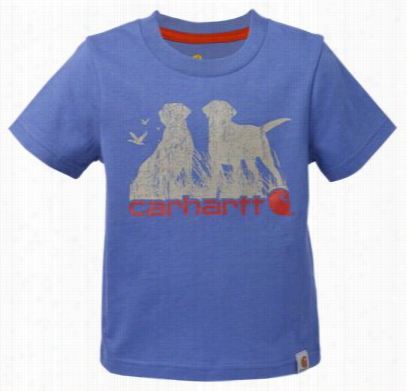 Carhartt Dog T-shirt For Toddler Boys - Blue Haze - 3t