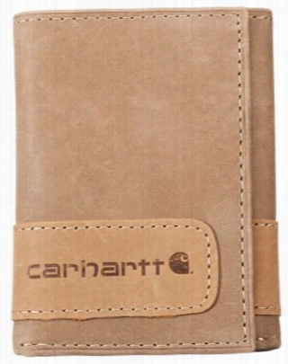 Carhartt Two-tone Trifold Leather Wallet