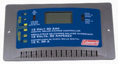 Coleman 12v 30-amp Digi Tal Solar Charge Controller