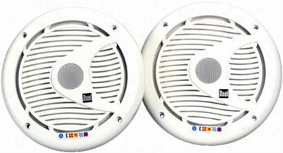 Dual Dms652 6.5" Coaxial Marine Speakers