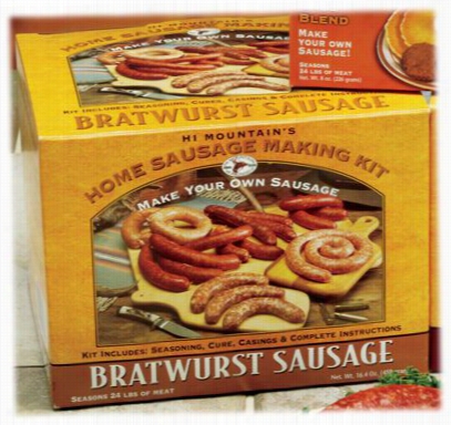 Hi Mountain  Sausage Makign Kit - Bratwurst Sausage