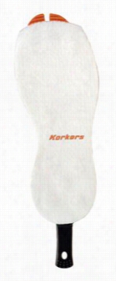 Kokrers Omnitrax Felt Soles For Men - White/orange - 8 M