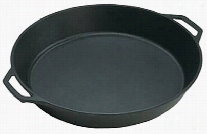 Lodge Logic Cast-iron Skillet With Assist Handles - 17'