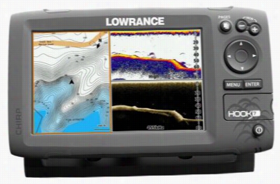 Lowrance Hook-7 Fishfinder/chartplotter With Navionics