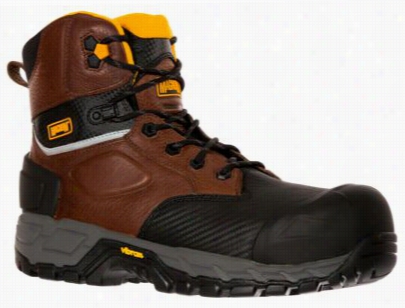 Magnum Halifax 6.0 Wateerproof Safety Toe Work Boots For Men - Coffee - 7 M