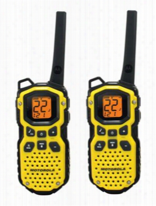 Motorola Talkabout Ms350r Waterproof Floating Two-way Radios