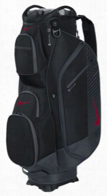 Nike M9 Cart Iii Golf Bag - Black/university Red/grey