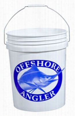 Offshore Angler 5-gallon Plastic Bucket With Logo